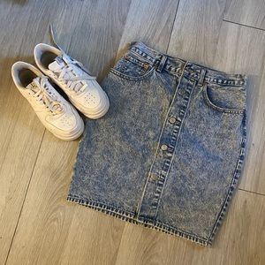 Levi's Blue Denim Skirt